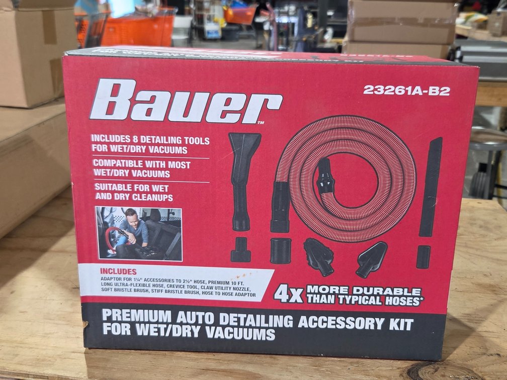 BAUER Premium Auto Detailing Accessory Kit R4A