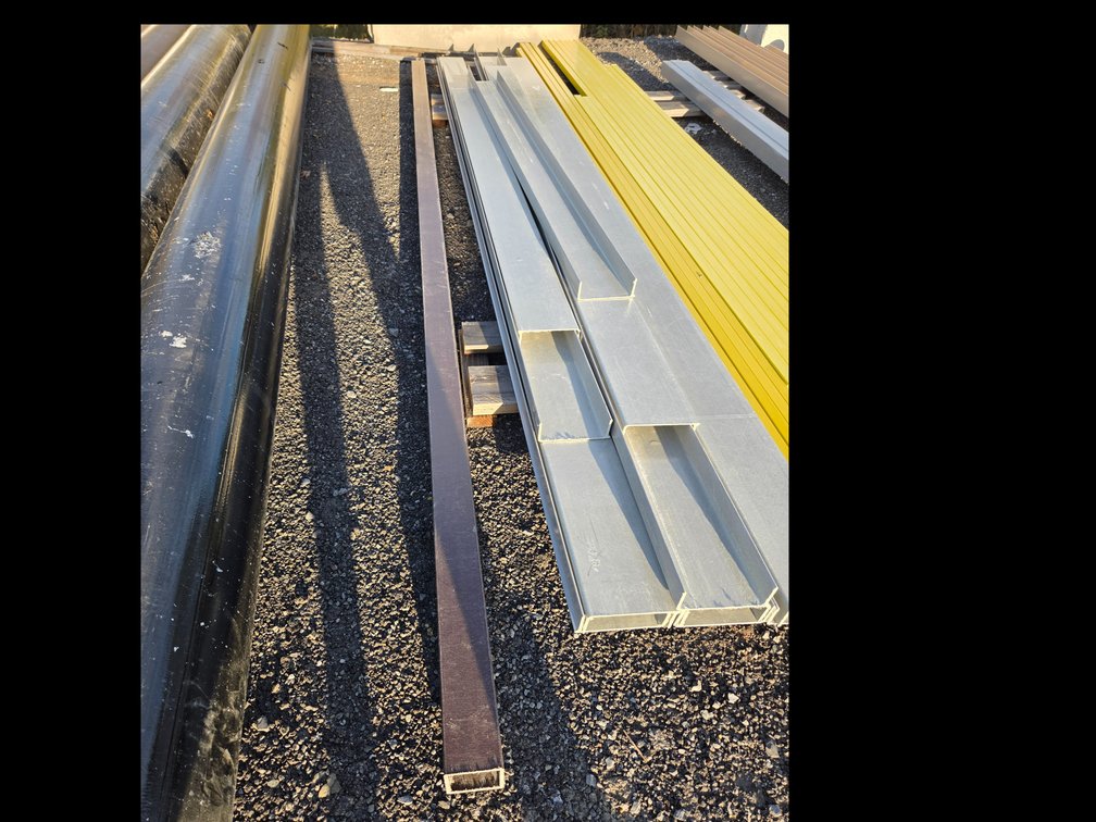 Fiberglass square stock