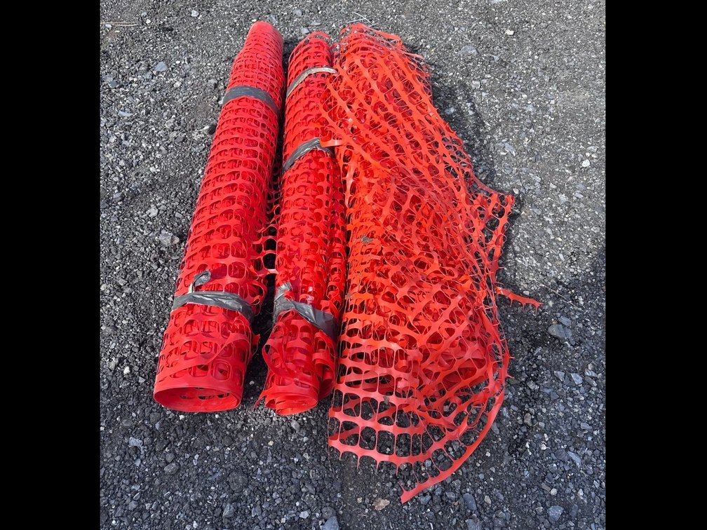 Snow fence lot