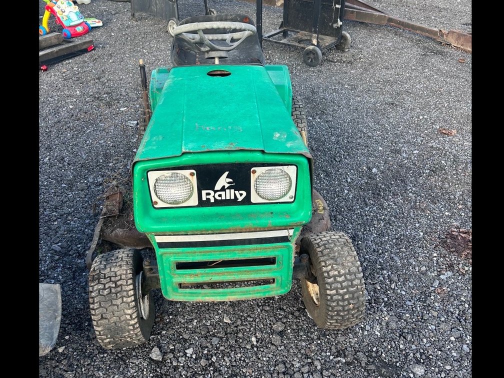 Rally riding mower OSBR