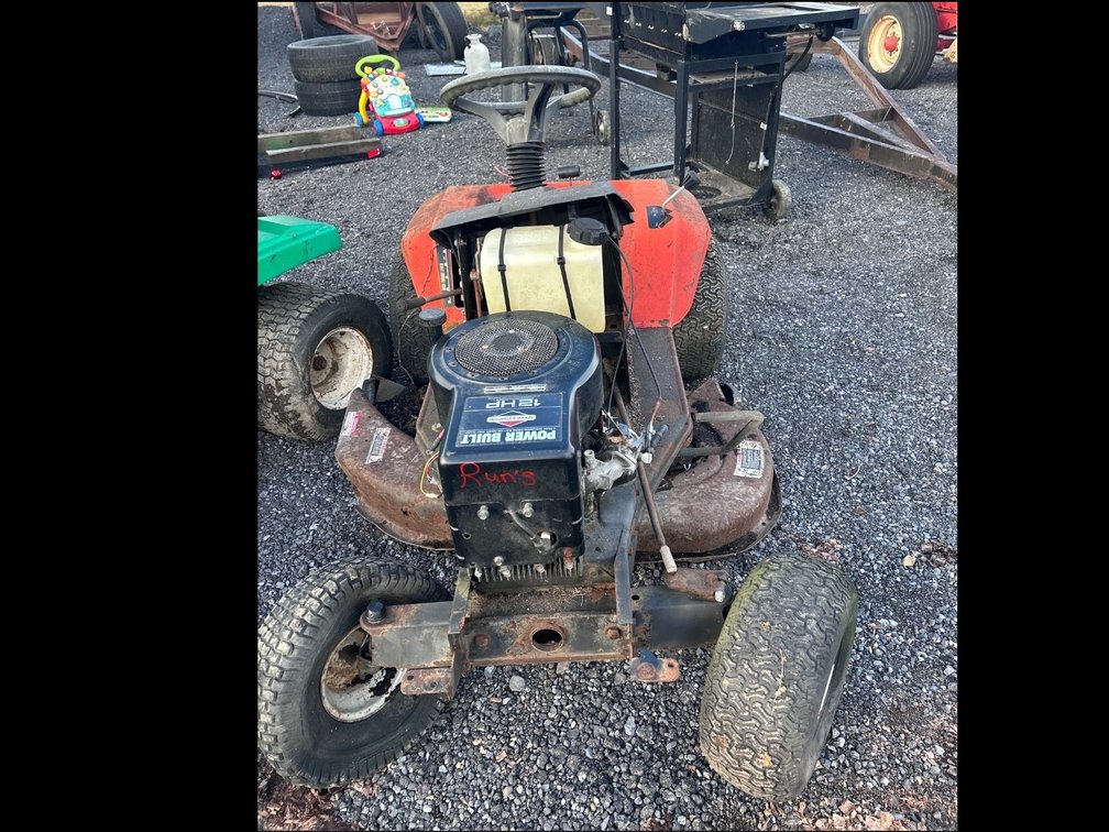 Power built riding mower OSBR
