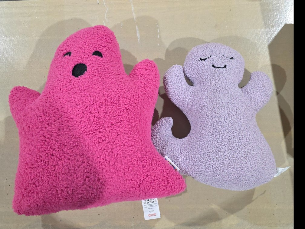 Weighted pastel ghost pillows R4A