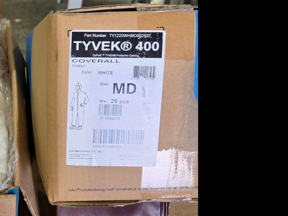 Tyvek 400 Disposable Coveralls