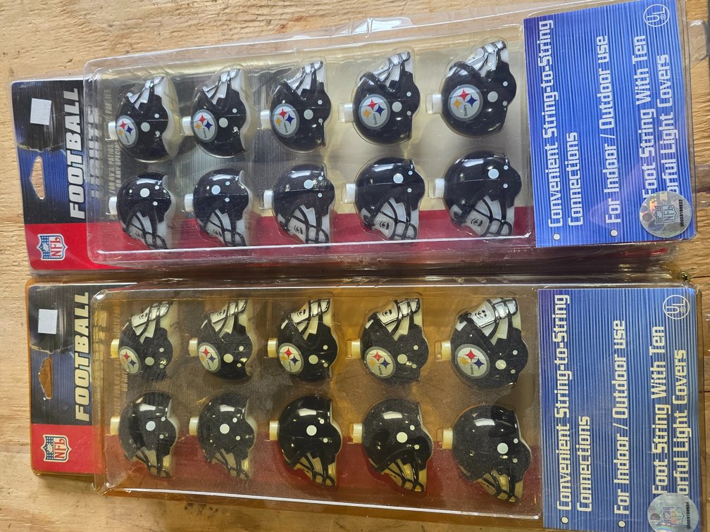 Nfl Steelers football lights