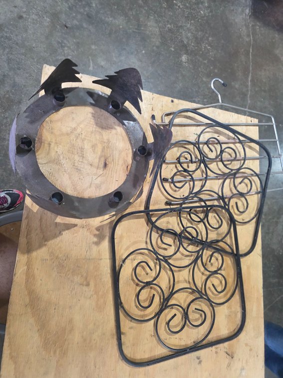 Cast iron, metal lot