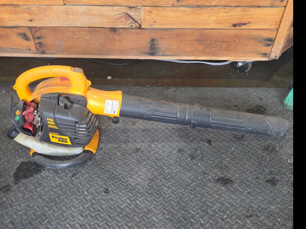 Gas leaf blower