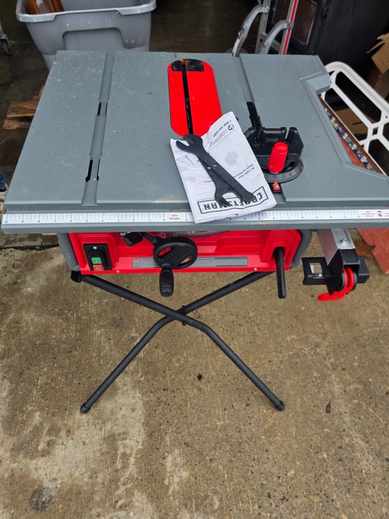 Craftsman table saw R2