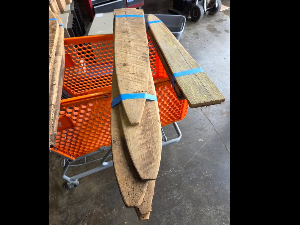 wooden fur pelt stretcher R3B