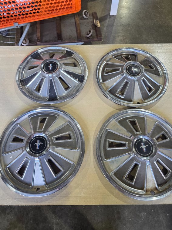 66 Ford mustang wheel covers R3B