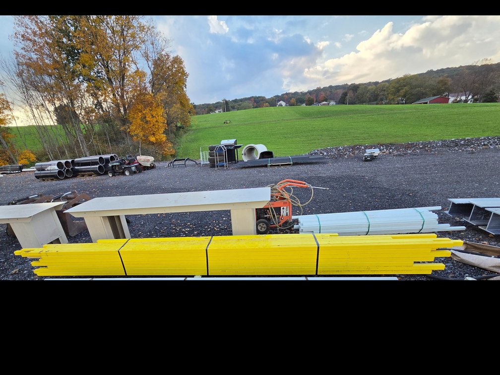 Yellow fiberglass square stock  OSR1