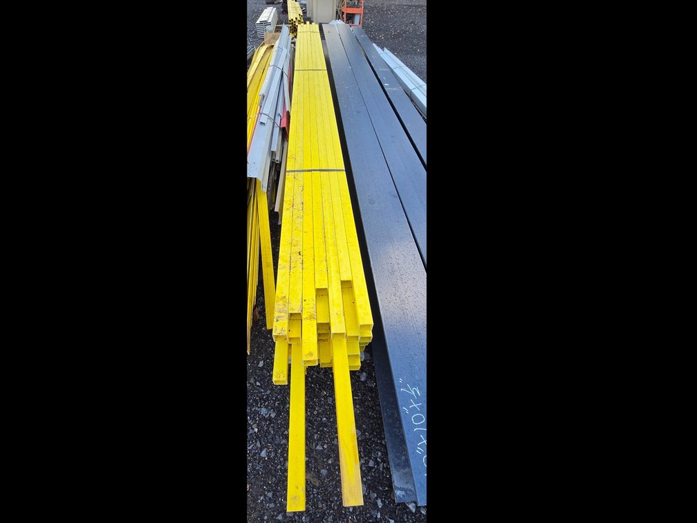 Yellow fiberglass square stock OSR1