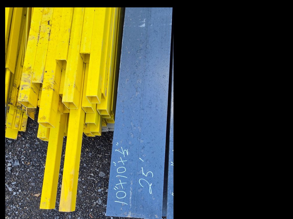 10x10x25' Fiberglass I Beam OSR1