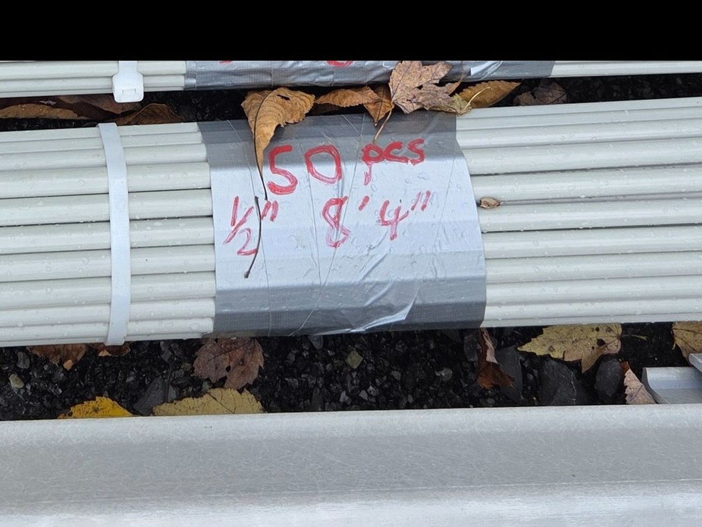 1/2 fiberglass rods