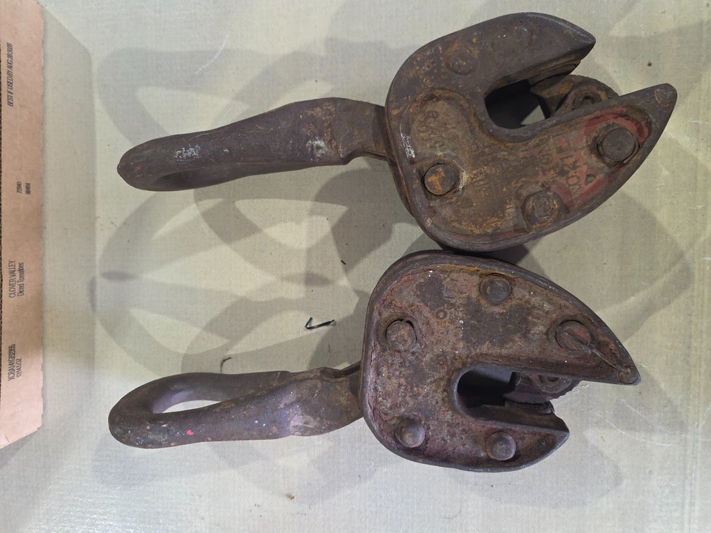 Drop forged steel plate lifting clamp