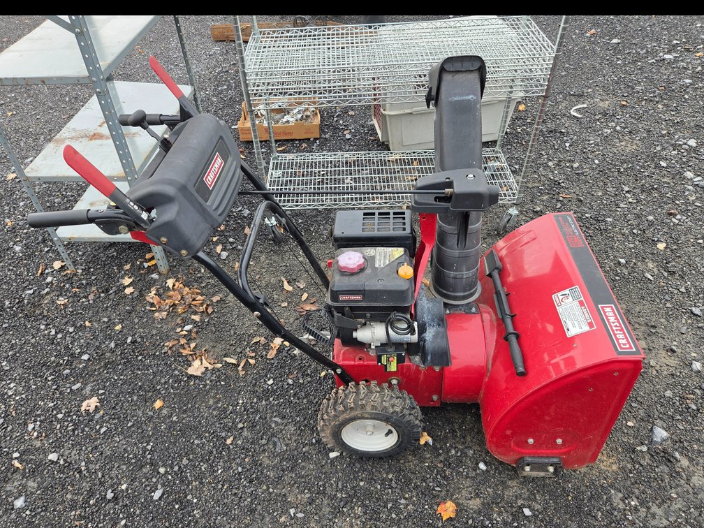 Craftsman 24-Inch Two-Stage Gasoline Snow Blower OSR3
