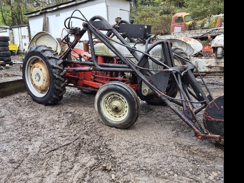 2  ford 9n one with loader