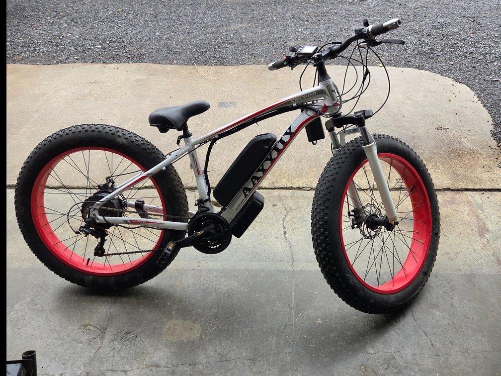 fat tire electric mountain bike