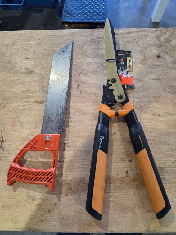 Hedge shears and saw R1C
