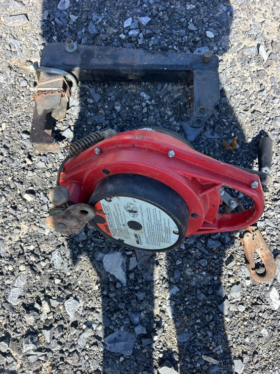 Miller Equipment Self-Retracting Lifeline with Winch OSR4