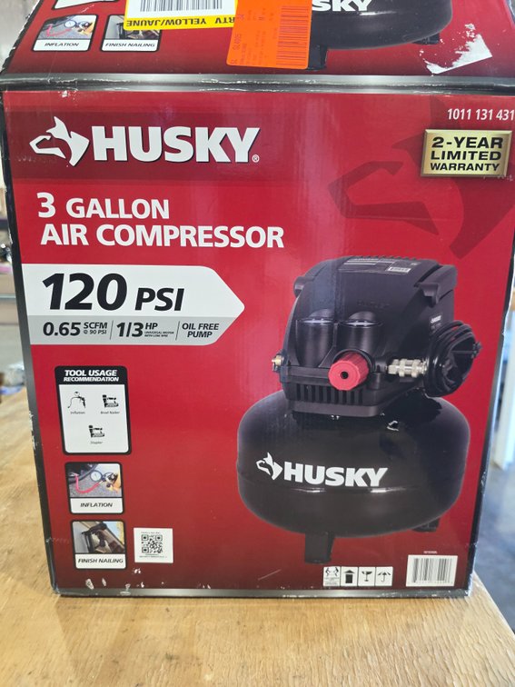 Husky air compressor R1CU
