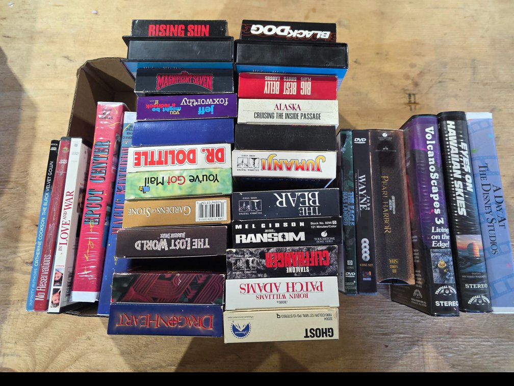 Vhs lot R2CU