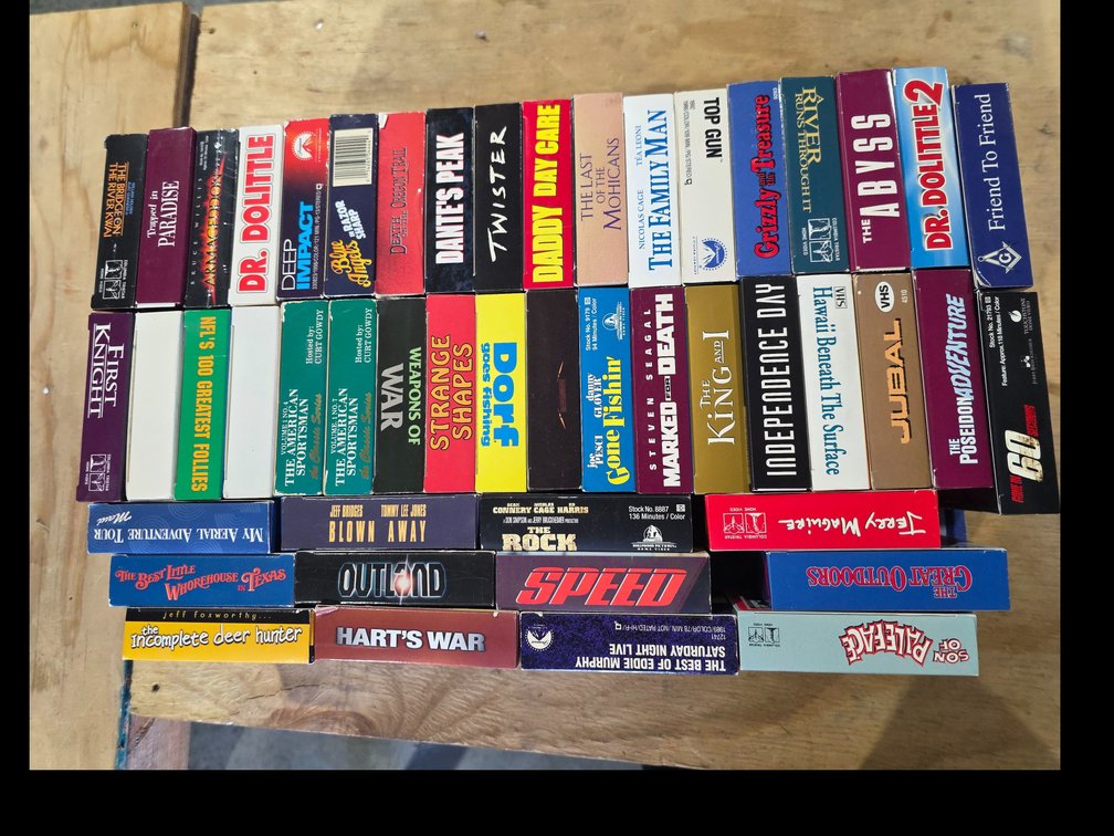 Vhs lot R2CU