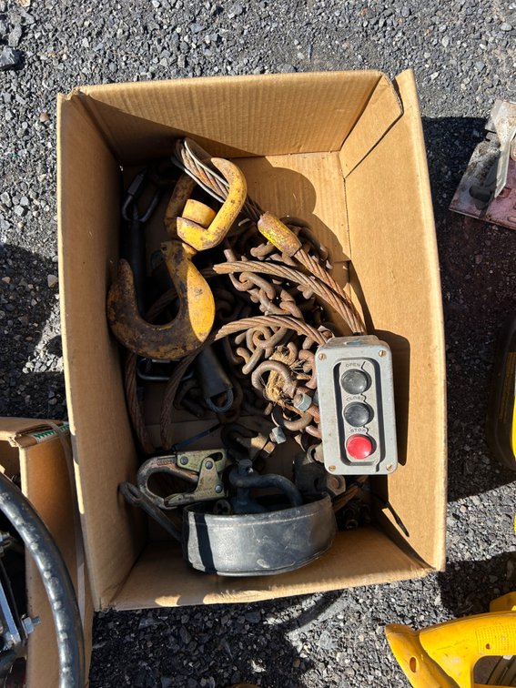 misc overhead lifting and rigging hardware OSR4