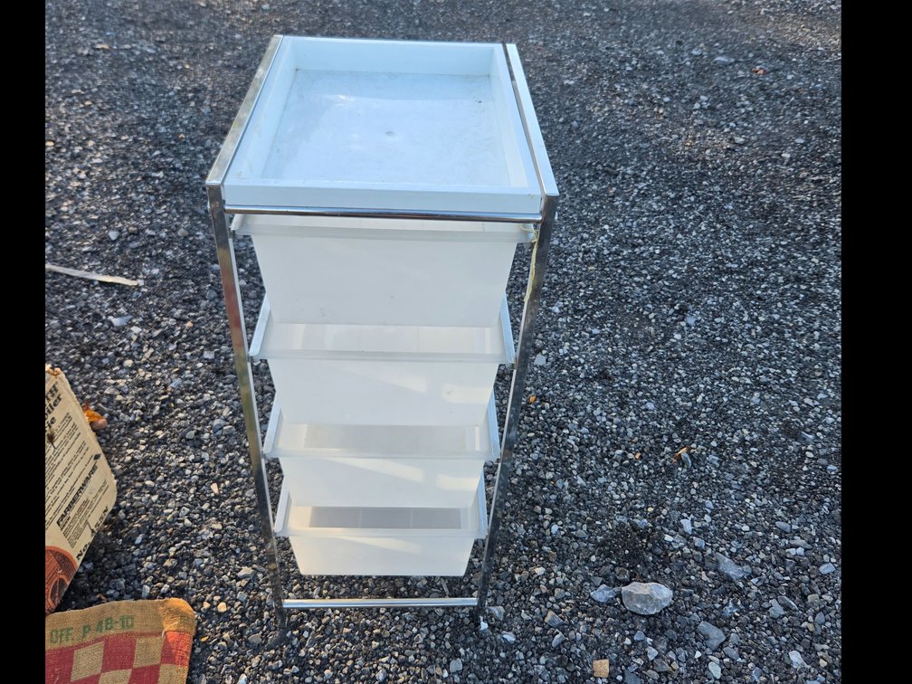 4-drawer rolling storage OSR1