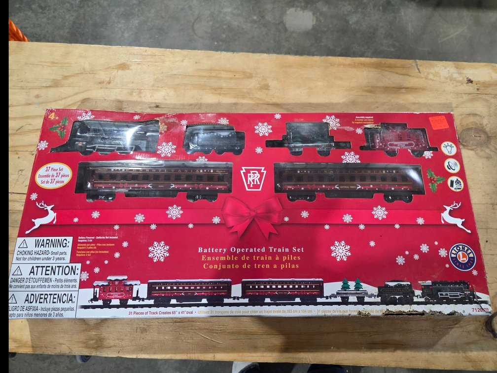 Battery operated train set R2CU