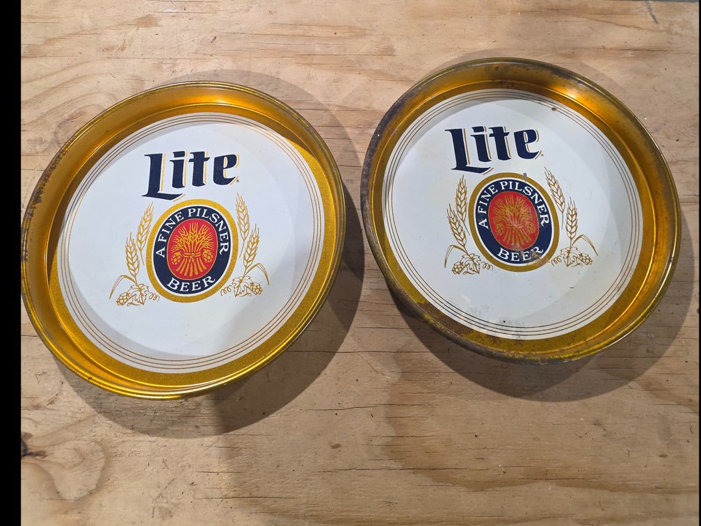Miller lite serving tray R2CU