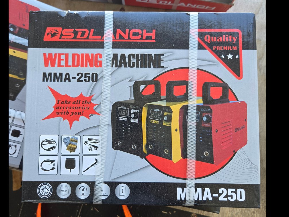 250 inverter stick and arc welding machine