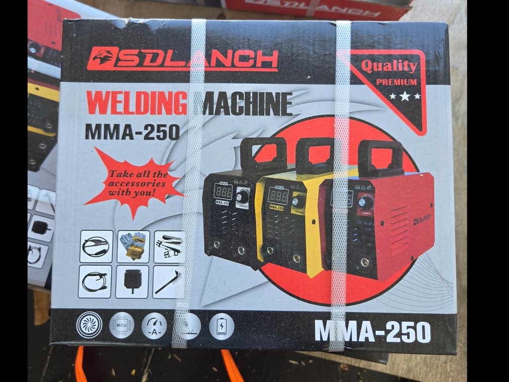 250 inverter stick and arc welding machine