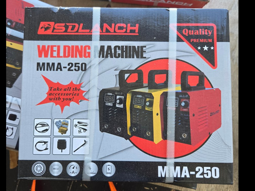 250 inverter stick and arc welding machine