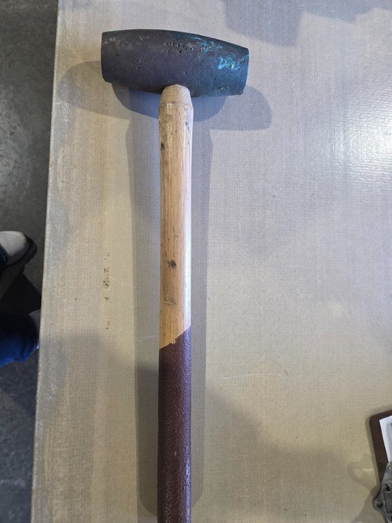 10 lb Brass sledge hammer R1B