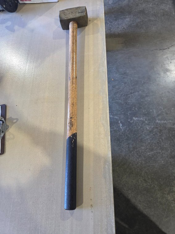 10 lb Brass sledge hammer R1B