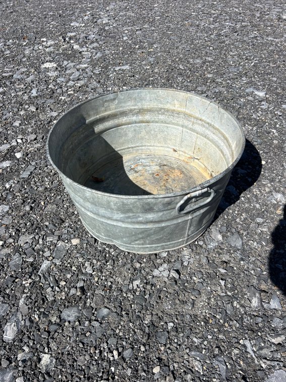 Metal wash tub OSR3