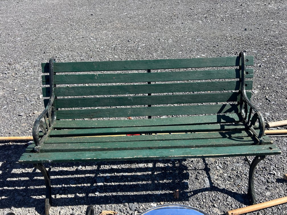 Wooden garden bench OSR3