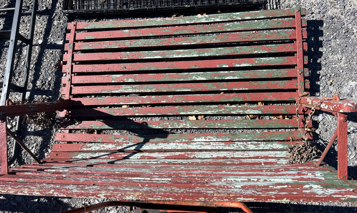 Wooden porch swing OSR3