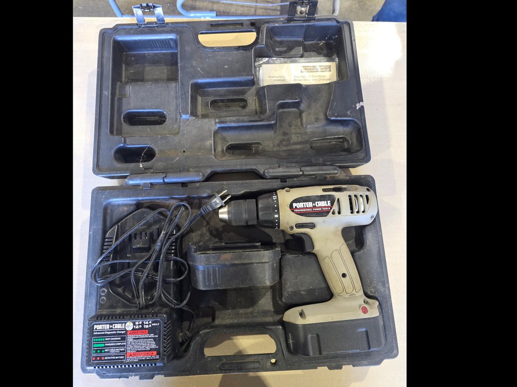 Porter cable cordless drill