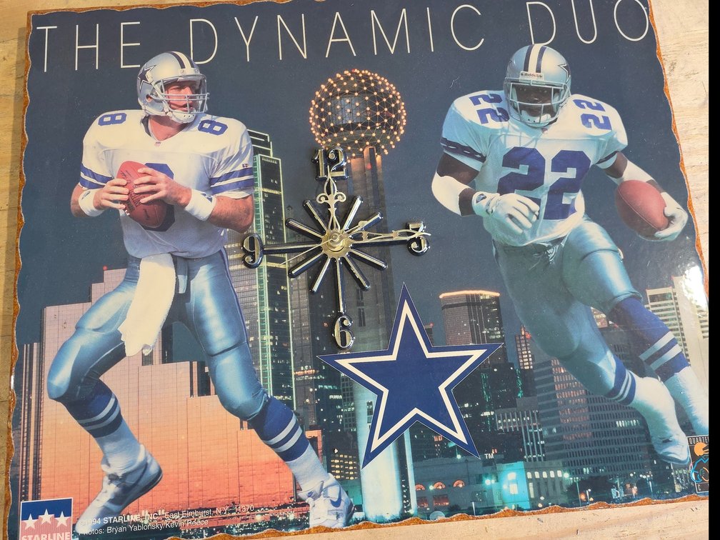 Dallas cowboys clock R2C