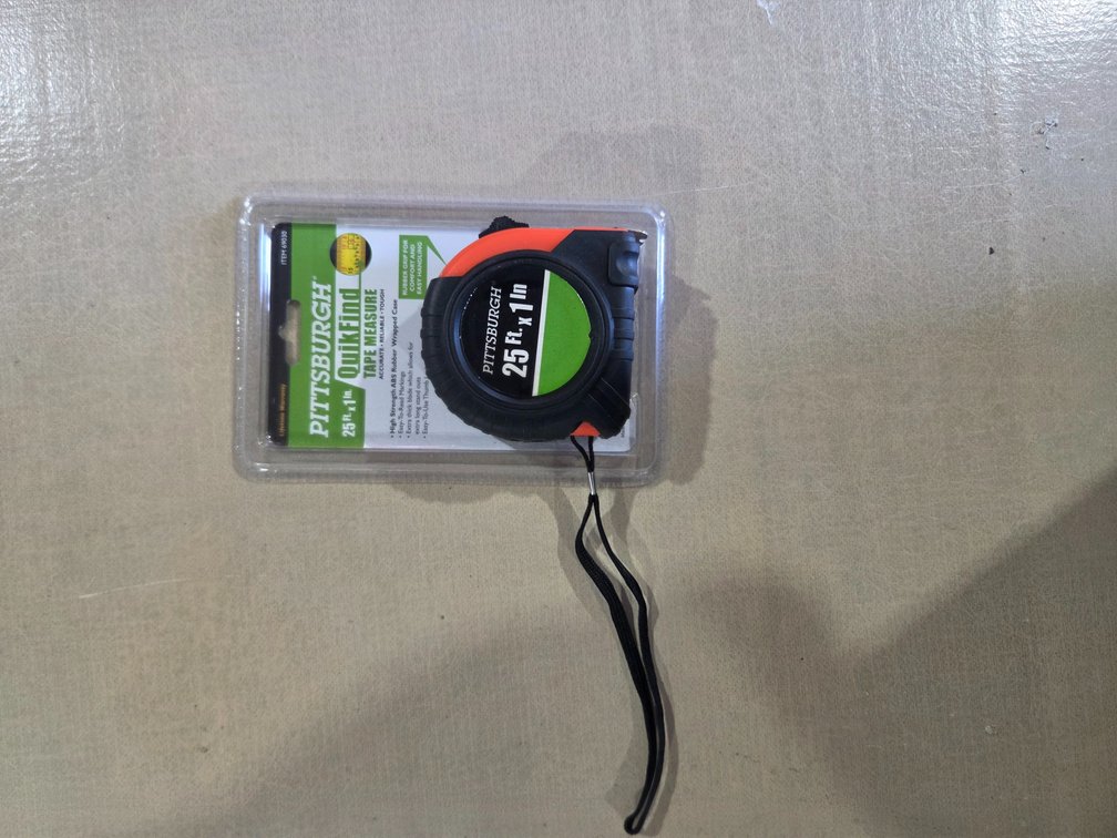 Pittsburgh 25 Ft Tape Measure R2C