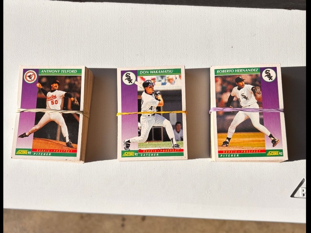 Baseball cards