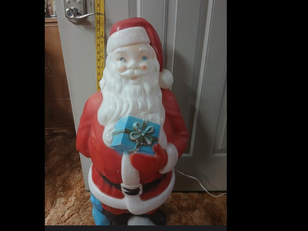 Blow mold Santa  CR