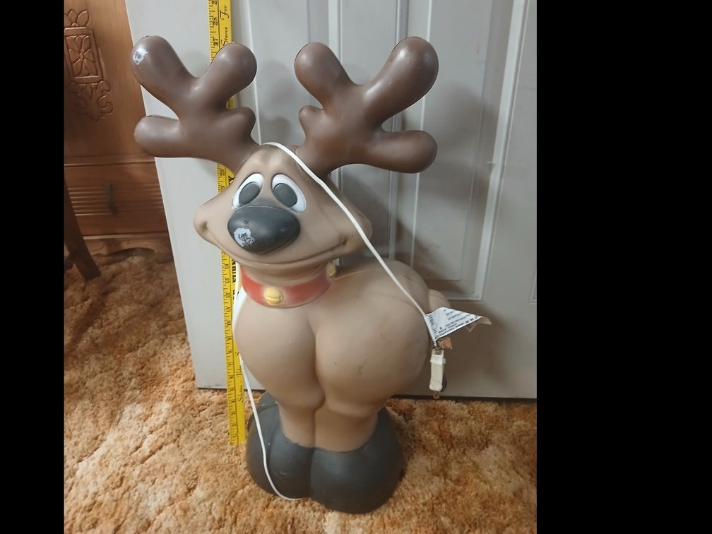 Blow mold rain deer CR