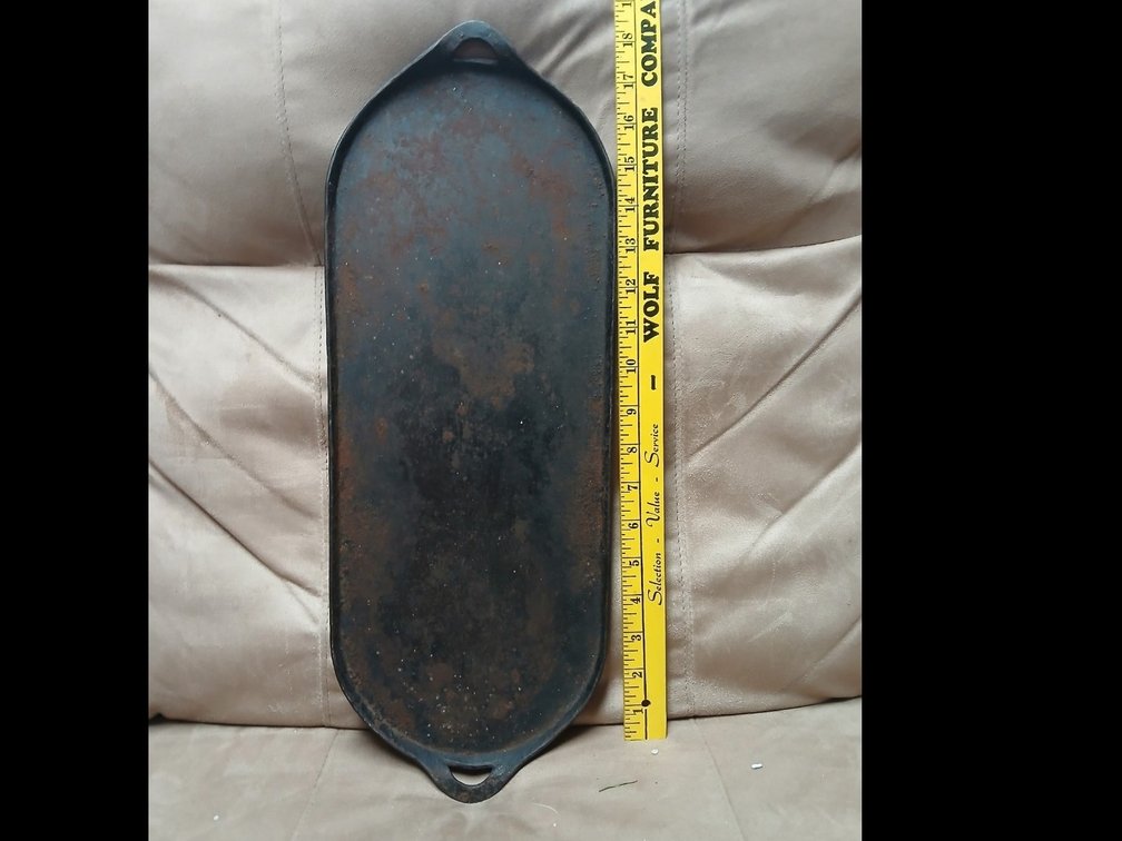 1 griddle cast iron  CR
