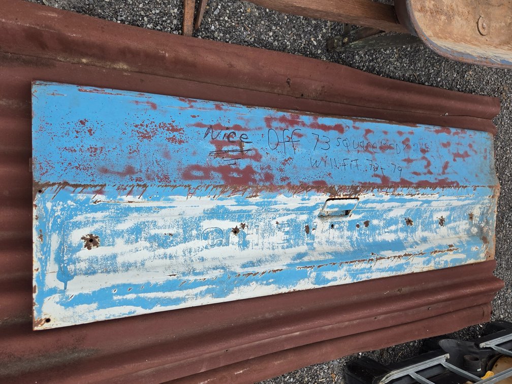 73 to 79  Chevy tailgate  OSR6