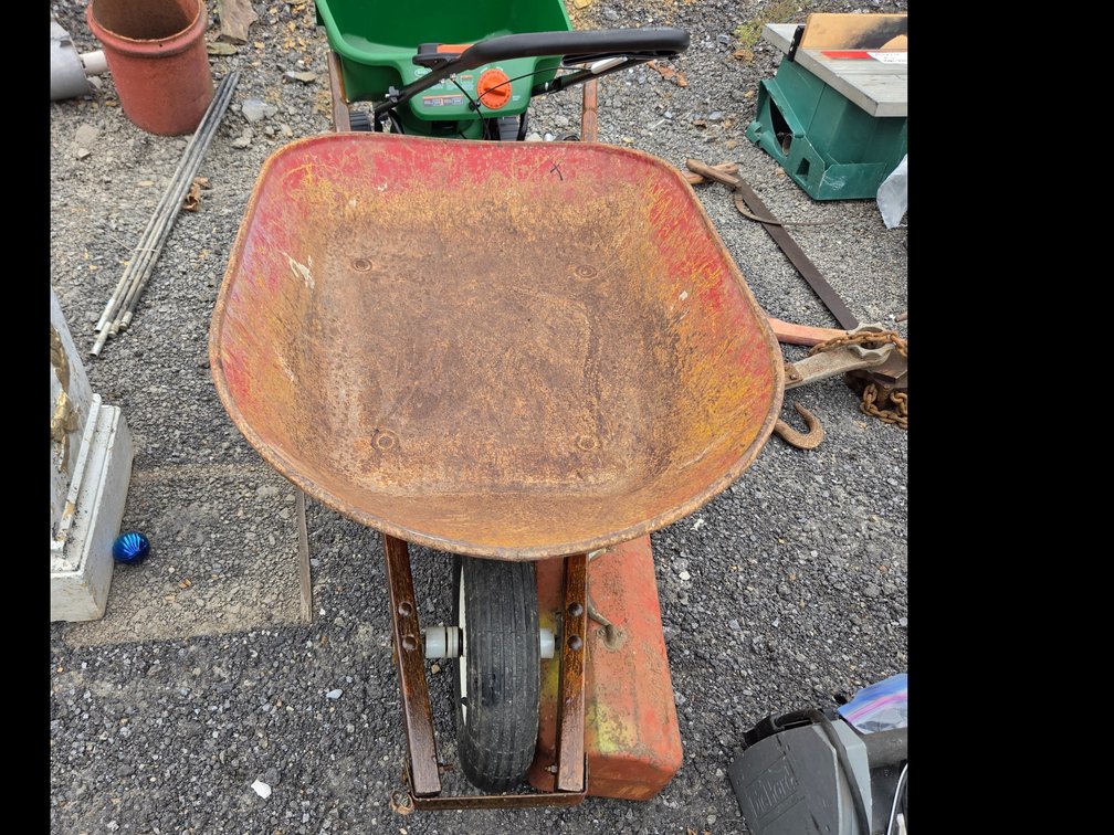 Wheel barrel. OSR6