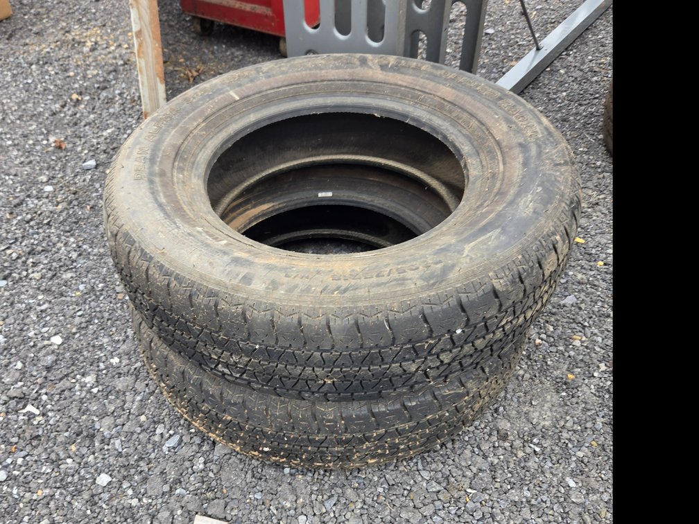 2. 205 75 R15  tires OSR6