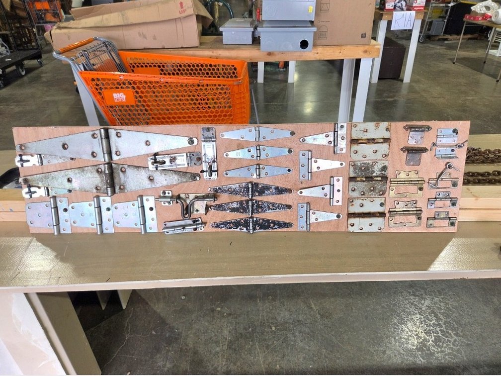 door hinges, strap hinges