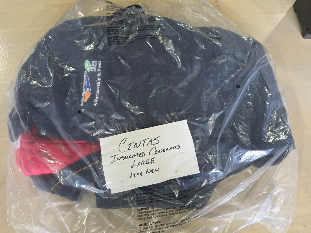 Cintas large overalls